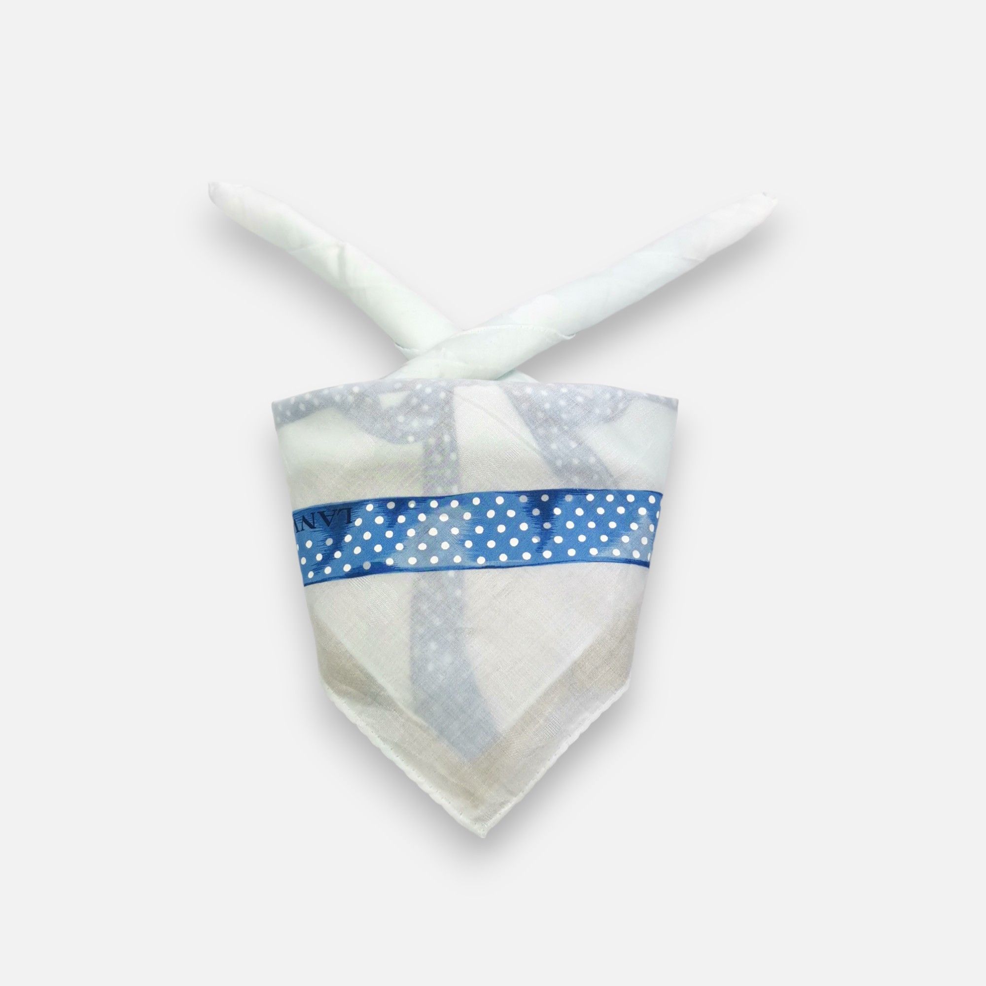 Lanvin Vintage Lanvin Handkerchief Neckerchief Bandana Size ONE SIZE - 1 Thumbnail