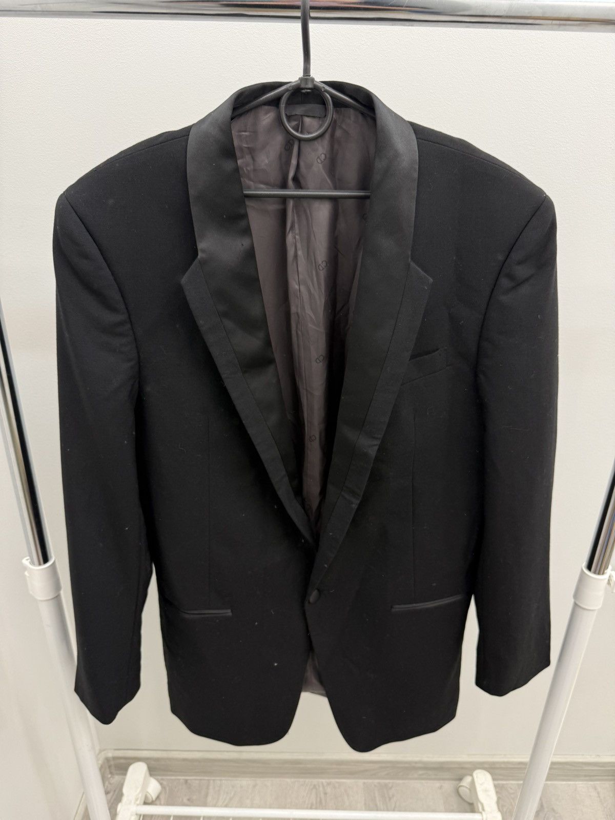 Dior Vintage Christian Dior Monsieur Tuxedo XL Blazer Jacket Size 50R - 1 Thumbnail