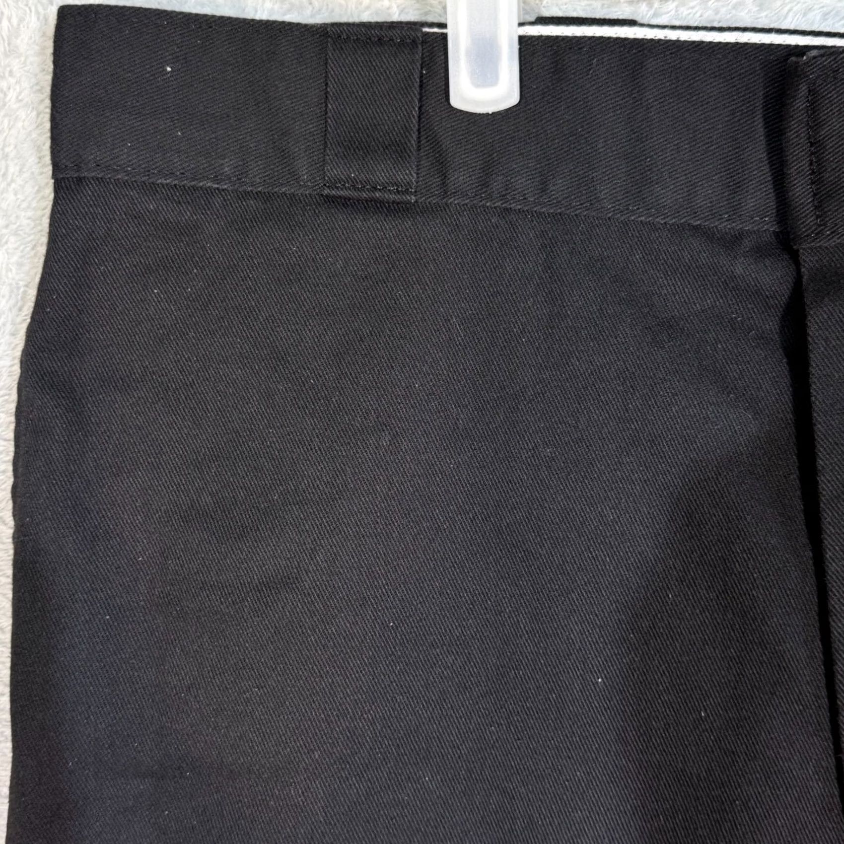 Dickies VINTAGE? No. Dickies 874 Original Flex Pants Mens 40 x 30 Black Pants High-Rise Workwear Size US 40 / EU 56 - 3 Thumbnail