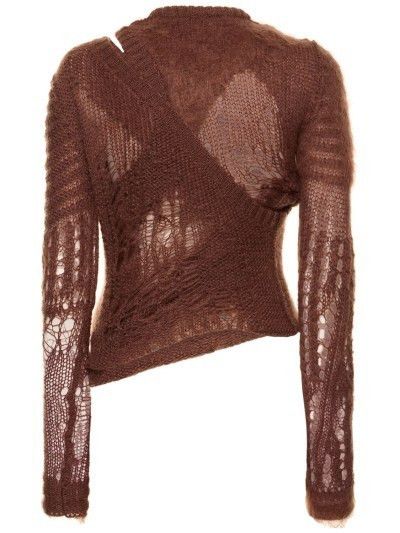 Rick Owens o1s1v1n0724 Sweaters in Brown Size US L / EU 52-54 / 3 - 5 Thumbnail