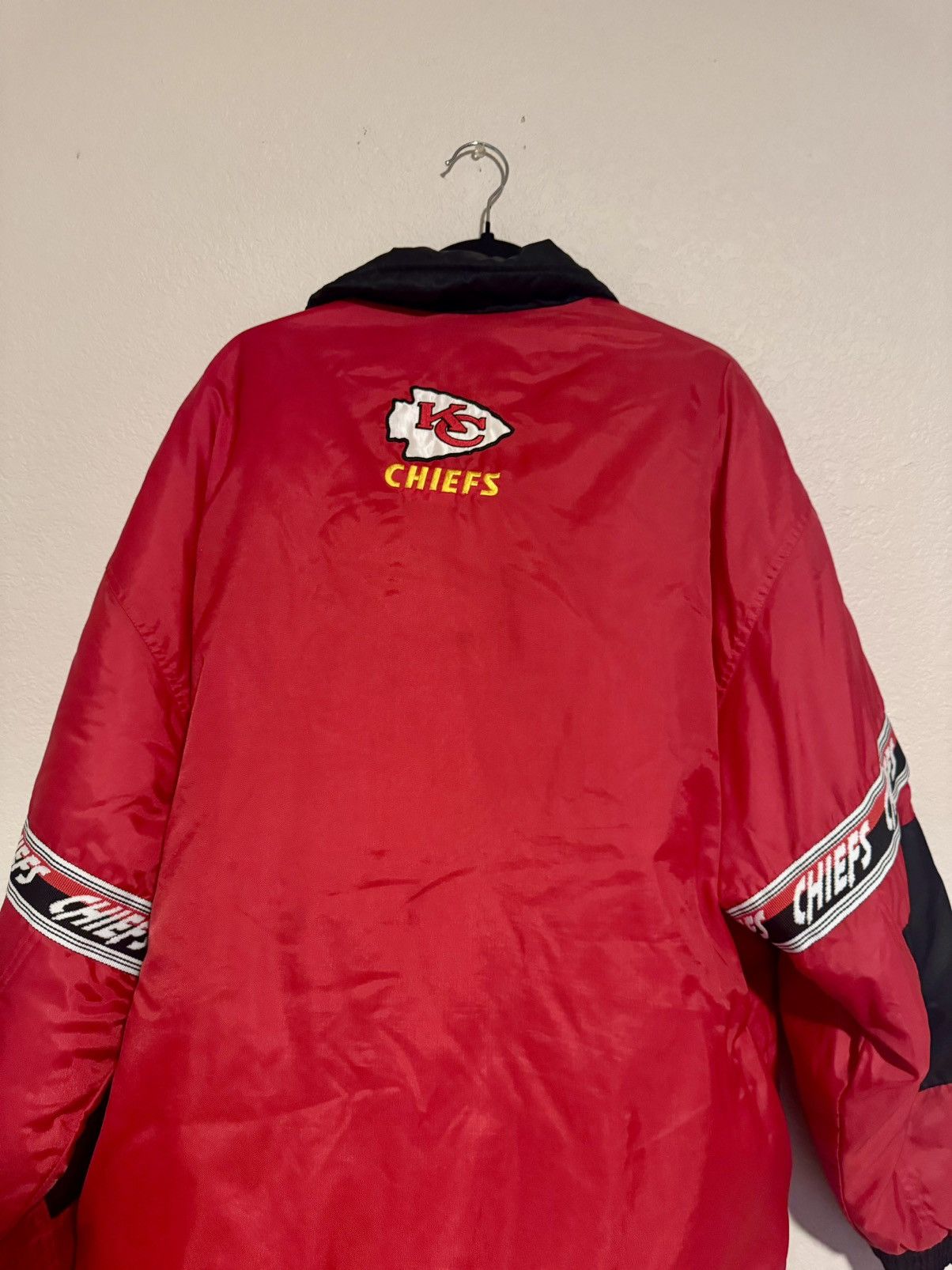 Pro Player Vintage 90s Kansas City Chiefs Football Pro Player Jacket Size US XL / EU 56 / 4 - 8 Thumbnail