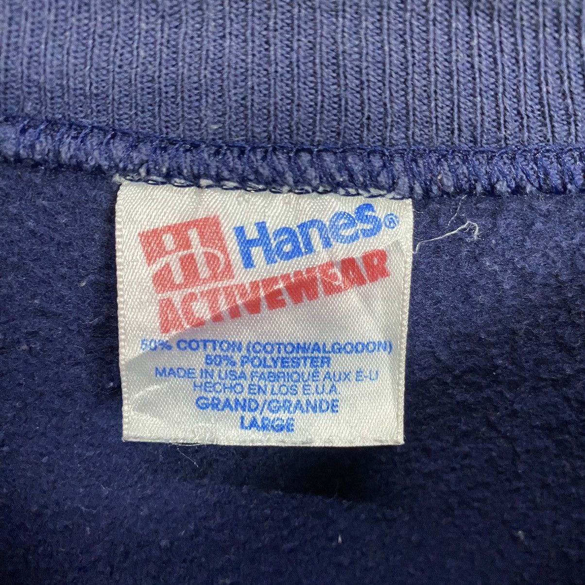 Hanes Vintage Hanes box logo sweatshirt Size US L / EU 52-54 / 3 - 6 Thumbnail