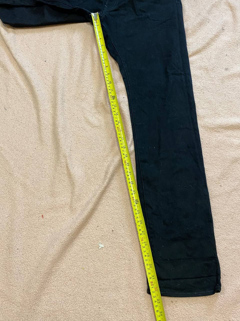 G-Star G-Star Skinny Jeans Slim Fit Black Straight Leg Denim Size US 38 / EU 54 - 12 Thumbnail