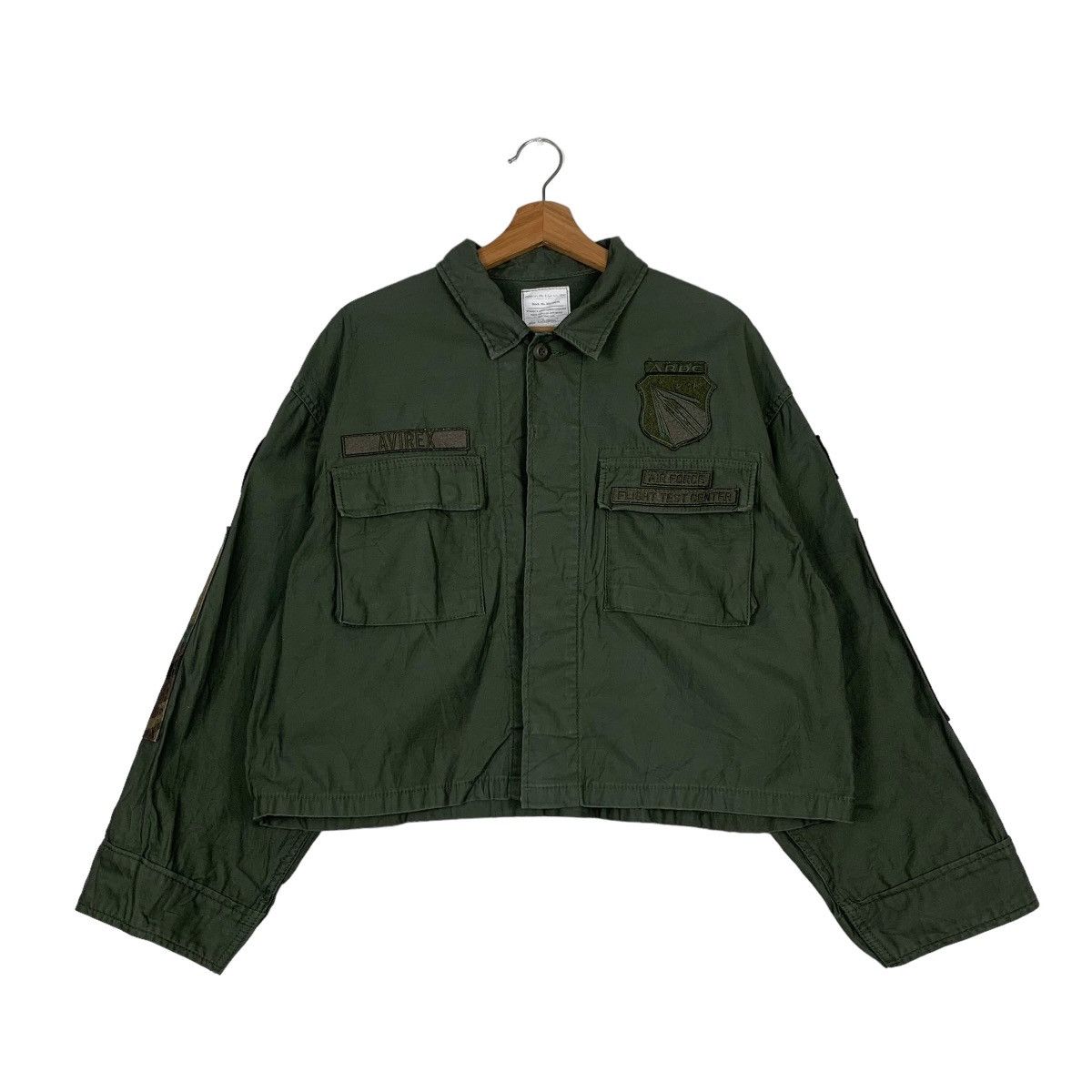 Avirex AVIREX Cropped Field Jacket Button Jacket #0144-C8 Size ONE SIZE - 1 Thumbnail
