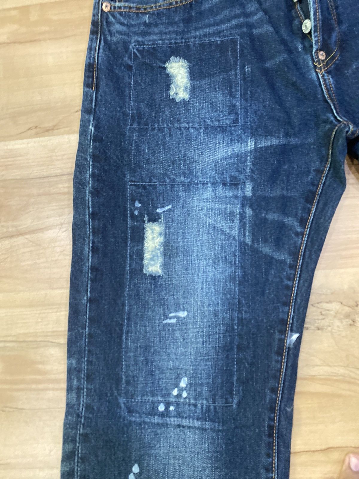Evisu × Japanese Brand Vintage evisu jeans Size US 36 / EU 52 - 10 Thumbnail