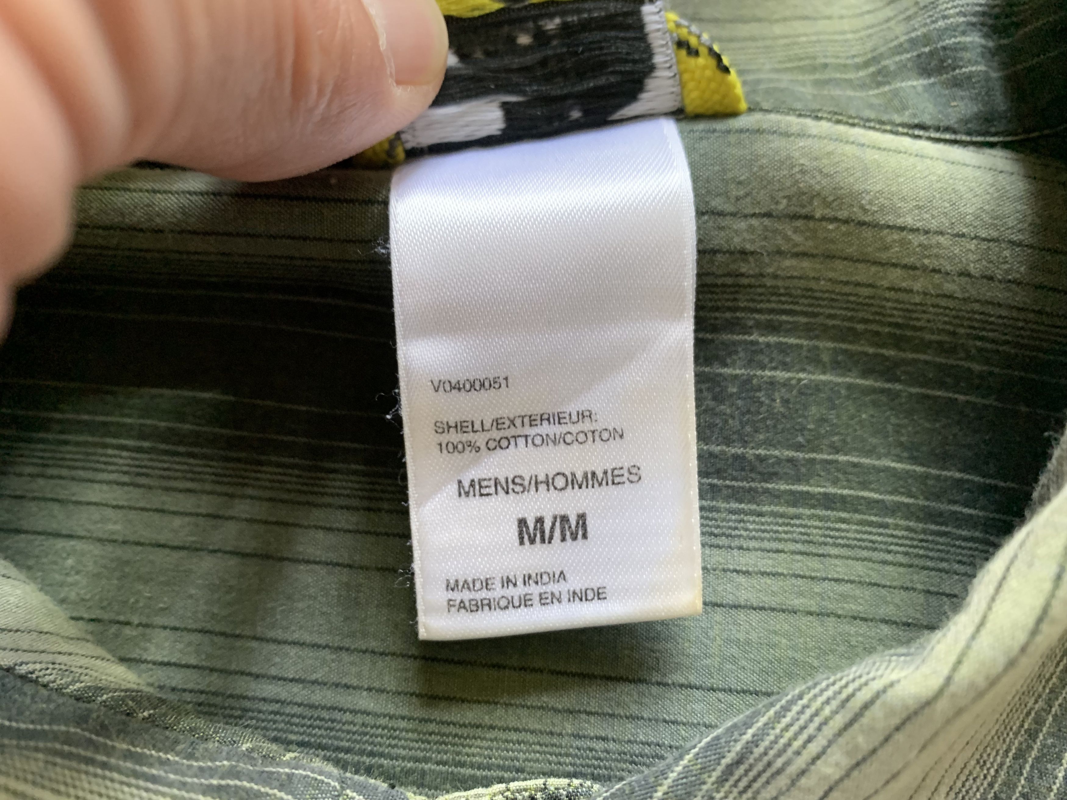 The North Face × Vintage The North Face A5 Series Stripe Short Sleeve Trekking Shirt Size US M / EU 48-50 / 2 - 6 Thumbnail