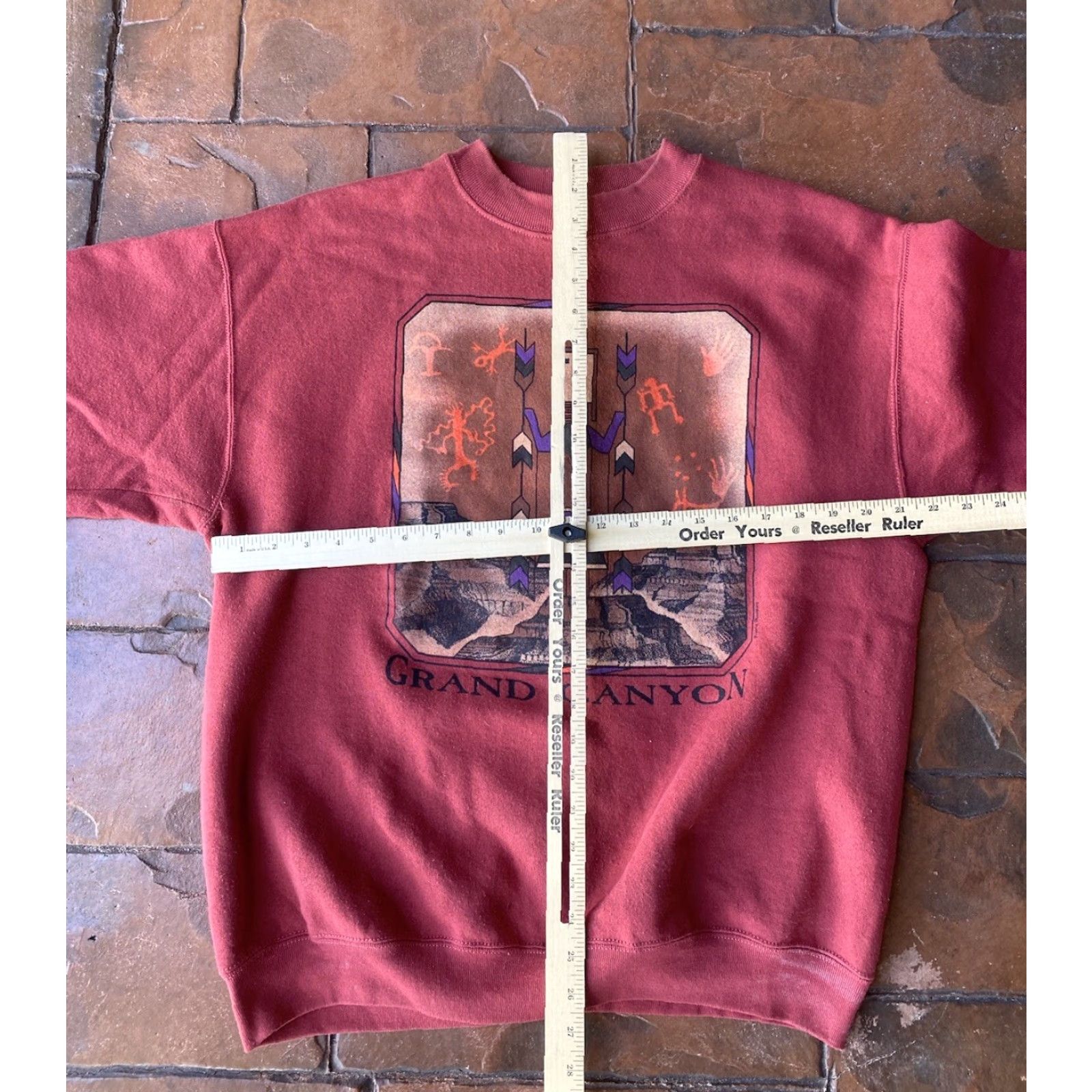 Vintage **Vintage 90s Grand Canyon Art Red Crewneck Sweatshirt XL** User: Vintage 90s Grand Canyon Art Red Crewneck Sweatshirt XL Size US XL / EU 56 / 4 - 7 Thumbnail
