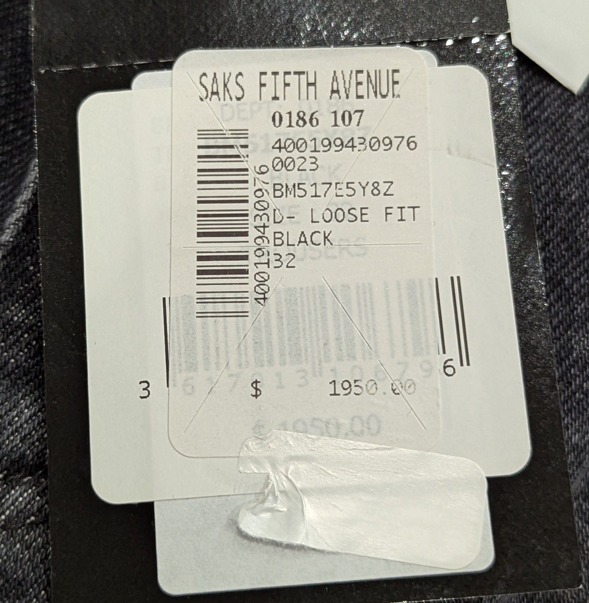 Givenchy Givenchy Loose Dragon Printed Carpenter Jeanss Black 32 Size US 32 / EU 48 - 12 Thumbnail