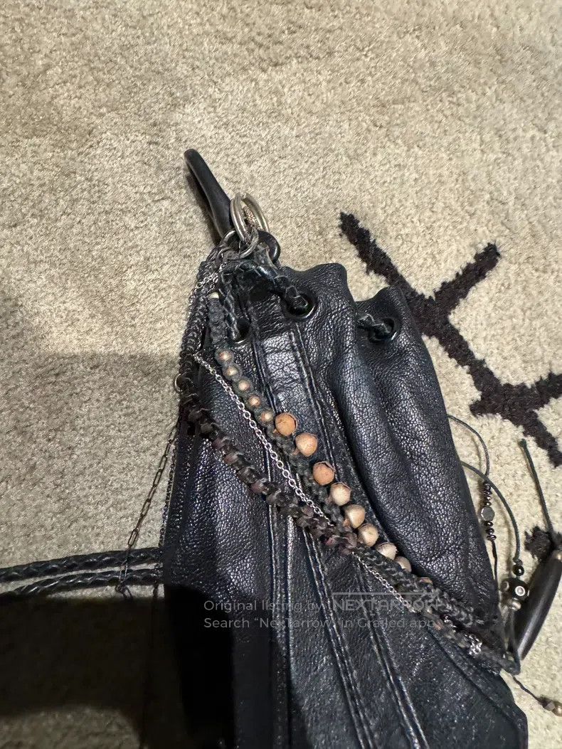 KMRii kmrii Avant-Garde Vision Studs Lamb Leather Shoulder Bag Size ONE SIZE - 8 Thumbnail