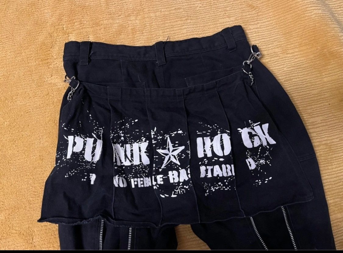 Sex Pot ReVeNGe Sex pot revenge punk bondage skirt overlay pants Size 27" / US 4 / IT 40 - 4 Thumbnail