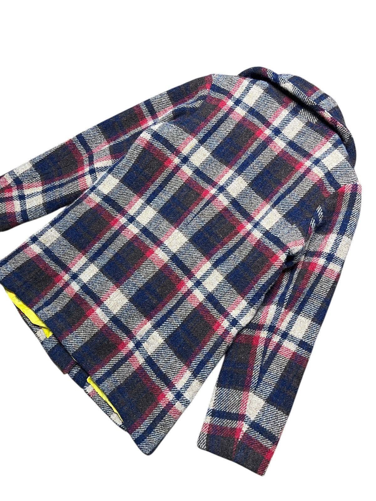 Bape BAPE x Harris Tweed Plaid Wool Coat Made in Japan Size S / US 4 / IT 40 - 4 Thumbnail
