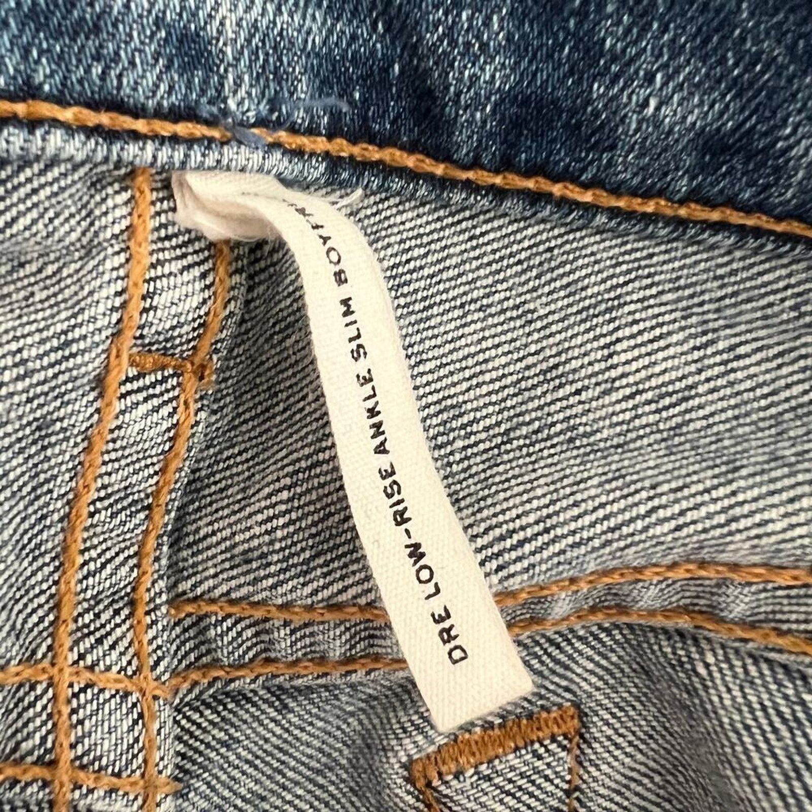 Rag & Bone RAG & BONE Low-Rise Skinny Cropped Jeans, XS/US24 Size 24" / US 00 / IT 34 - 5 Thumbnail
