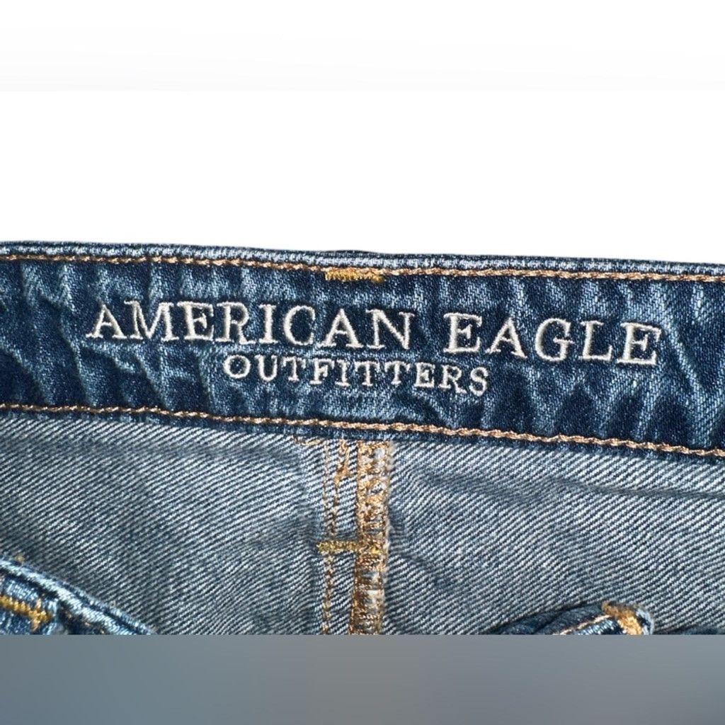American Eagle Outfitters American Eagle Denim Mini Skirt Blue Women's Size 6. Size 28" / US 6 / IT 42 - 15 Thumbnail