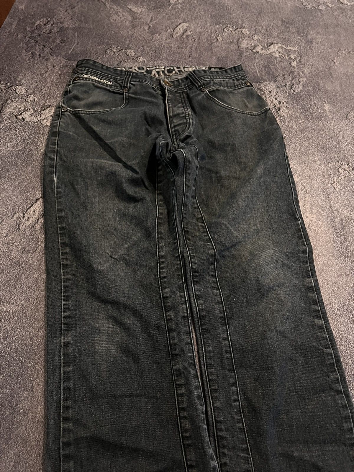Vintage CRAZY Vintage Y2K Baggy Jeans / Retro Style 90s Size US 32 / EU 48 - 5 Thumbnail