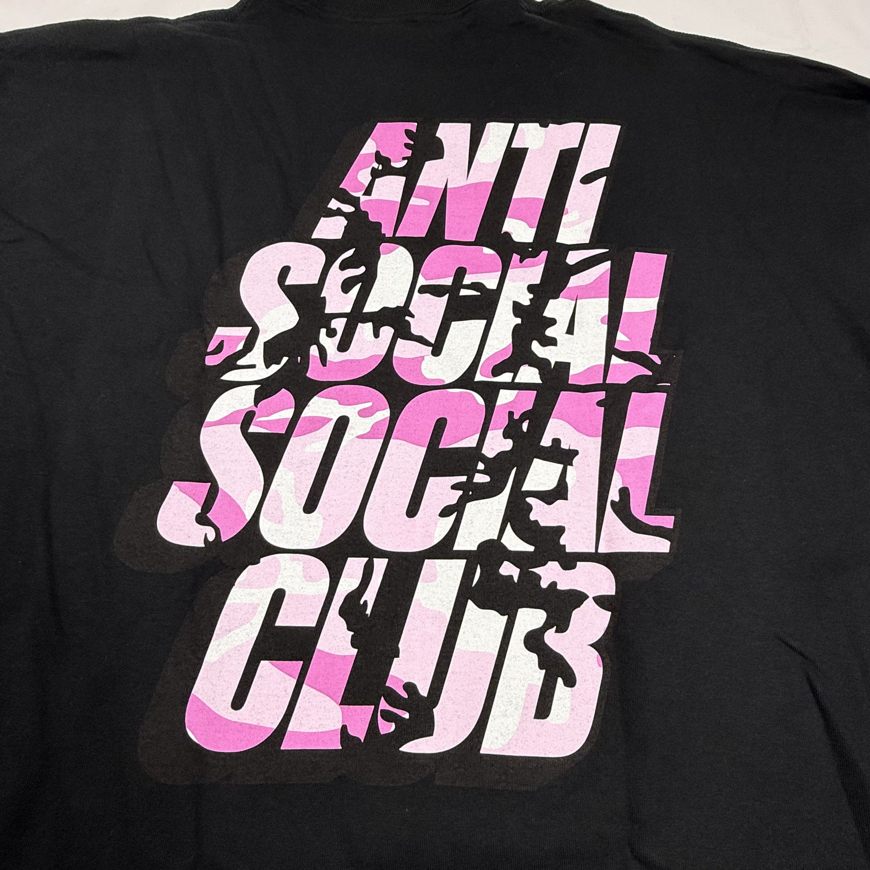 Anti Social Social Club Anti Social Social Club 2XL Black Pink Camo T-Shirt ASSC Size US XXL / EU 58 / 5 - 2 Thumbnail