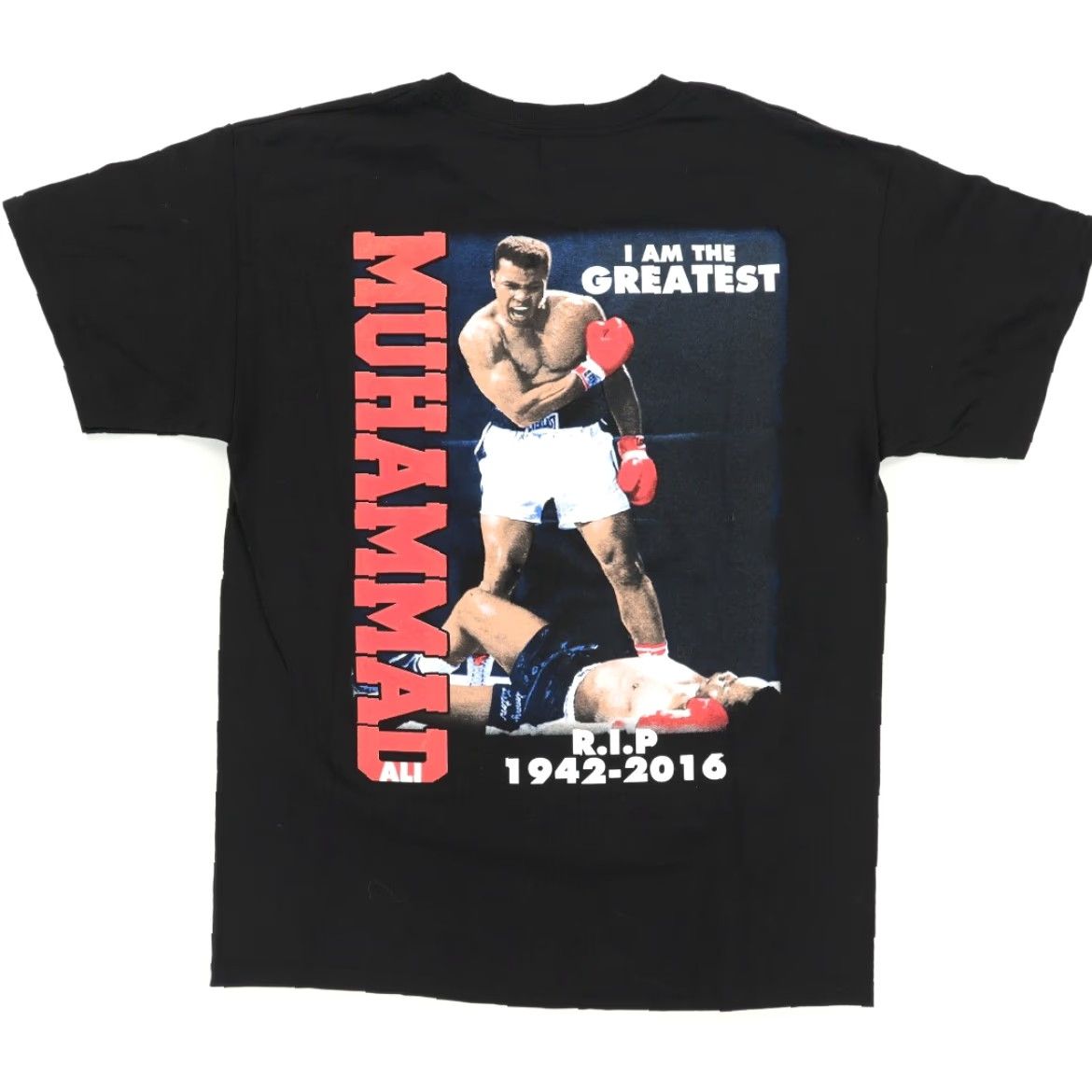Doublet Muhammad Ali RIP Double Sided Alsyle T-Shirt Black Men's L Shirt Size US L / EU 52-54 / 3 - 4 Thumbnail
