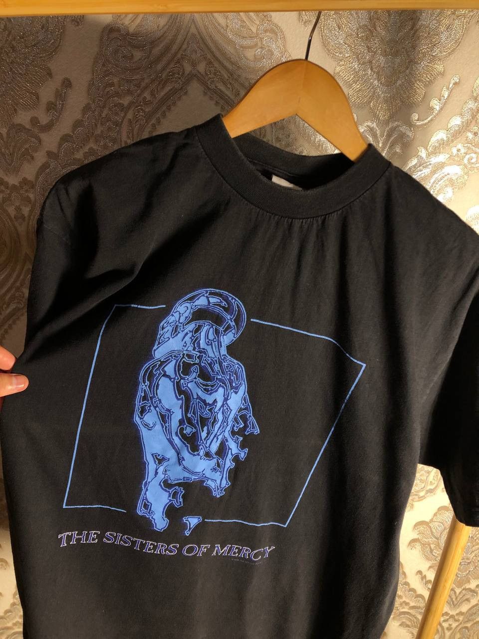 Band Tees VINTAGE THE SISTERS OF MERCY 1993 OVERBOMBING ROCK T-SHIRT Size US L / EU 52-54 / 3 - 2 Thumbnail