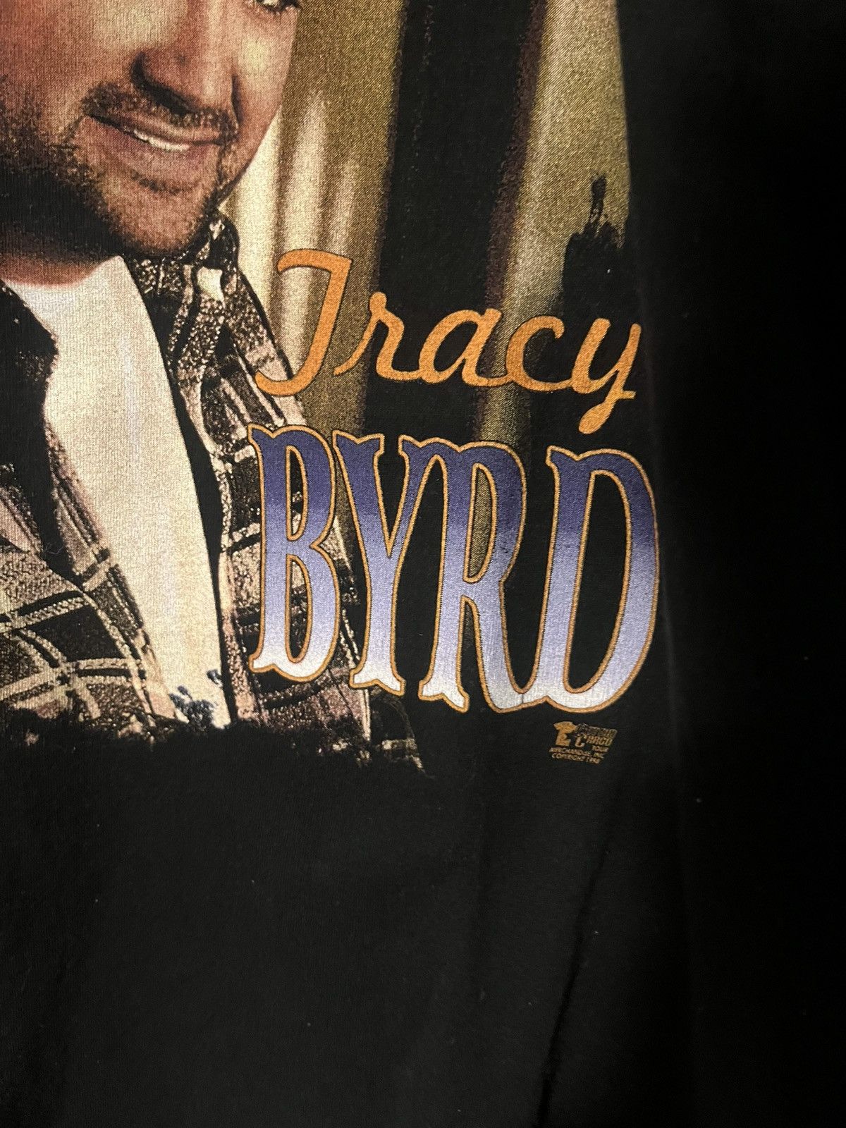 Fruit Of The Loom Vintage 2000’s Country Tracy Bird double sided Band Tee shir Size US XL / EU 56 / 4 - 3 Thumbnail