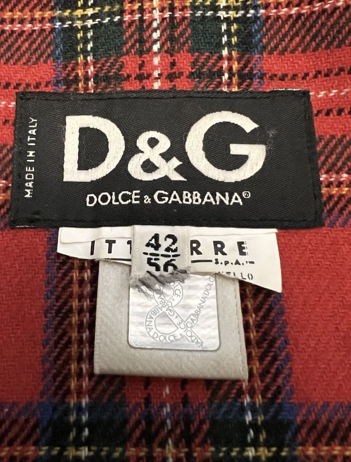 Dolce & Gabbana Early 2000s ‘Dolce & Gabbana’ Rebel Leather Bomber Size US L / EU 52-54 / 3 - 4 Thumbnail