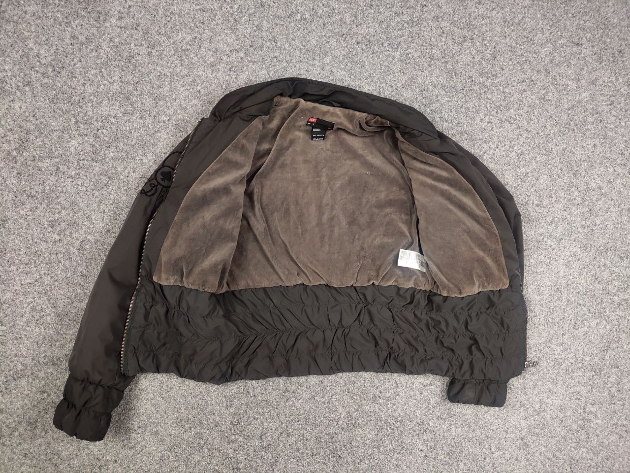 Diesel Archive Rare Vintage 00's Diesel Bandits Cropped Logo Jacket Size S / US 4 / IT 40 - 13 Thumbnail