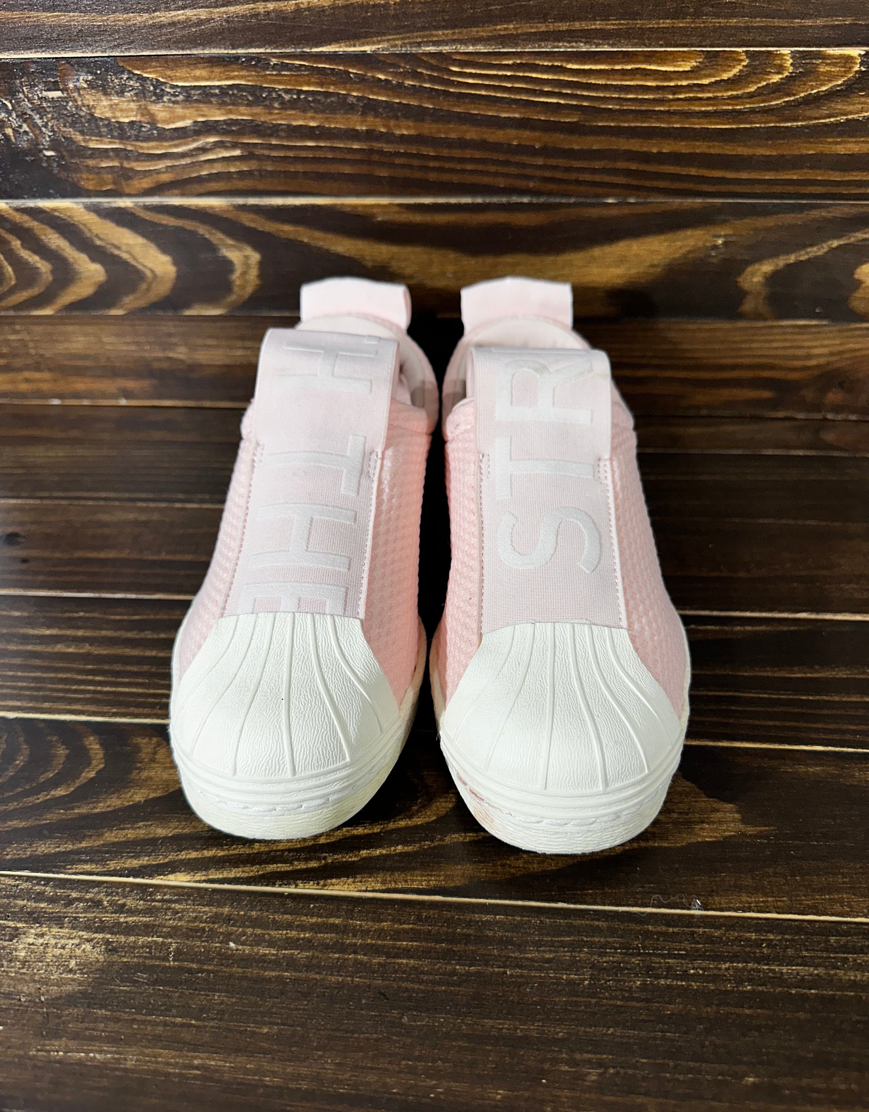 Adidas Adidas Superstar bw3s Slip On W 'Pink White' Womens Sneakers Size US 6 / IT 36 - 16 Thumbnail