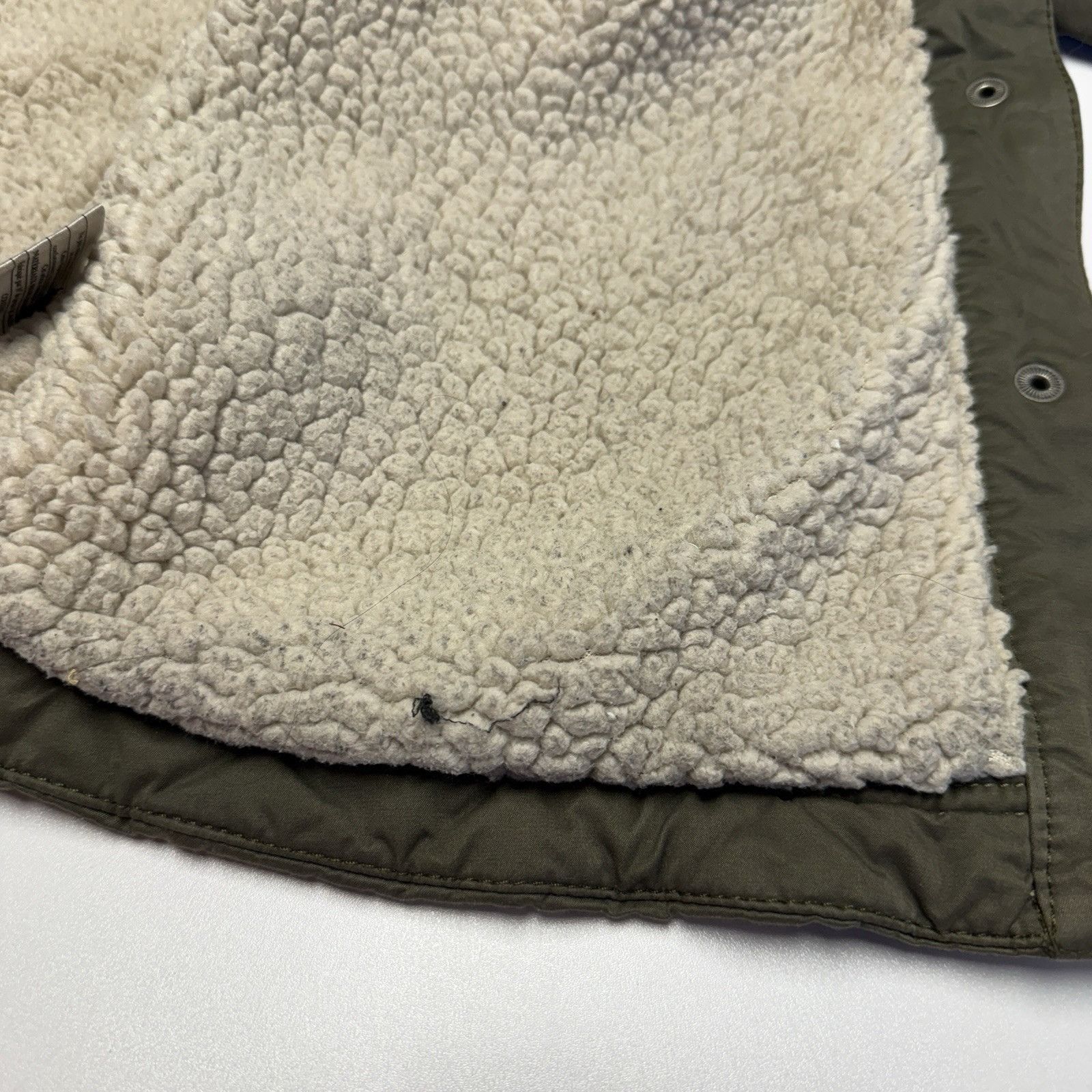 Kuhl Kuhl Womens Sherpa Lined Jacket Medium Olive Green Hood Size M / US 6-8 / IT 42-44 - 14 Thumbnail