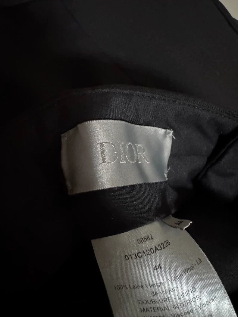 Dior DIOR Black Wool Casual Pants for Men-2505 Size US 44 / EU 60 - 3 Thumbnail