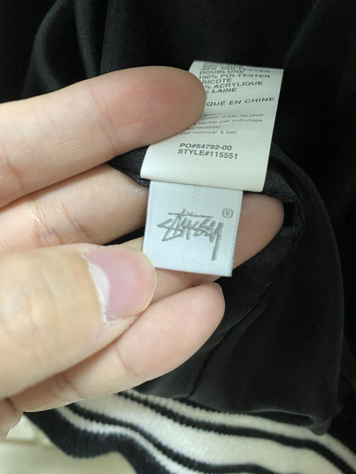 Comme des Garcons × Stussy Stussy x Cdg 40th anniversary varsity jacket Size US S / EU 44-46 / 1 - 9 Thumbnail