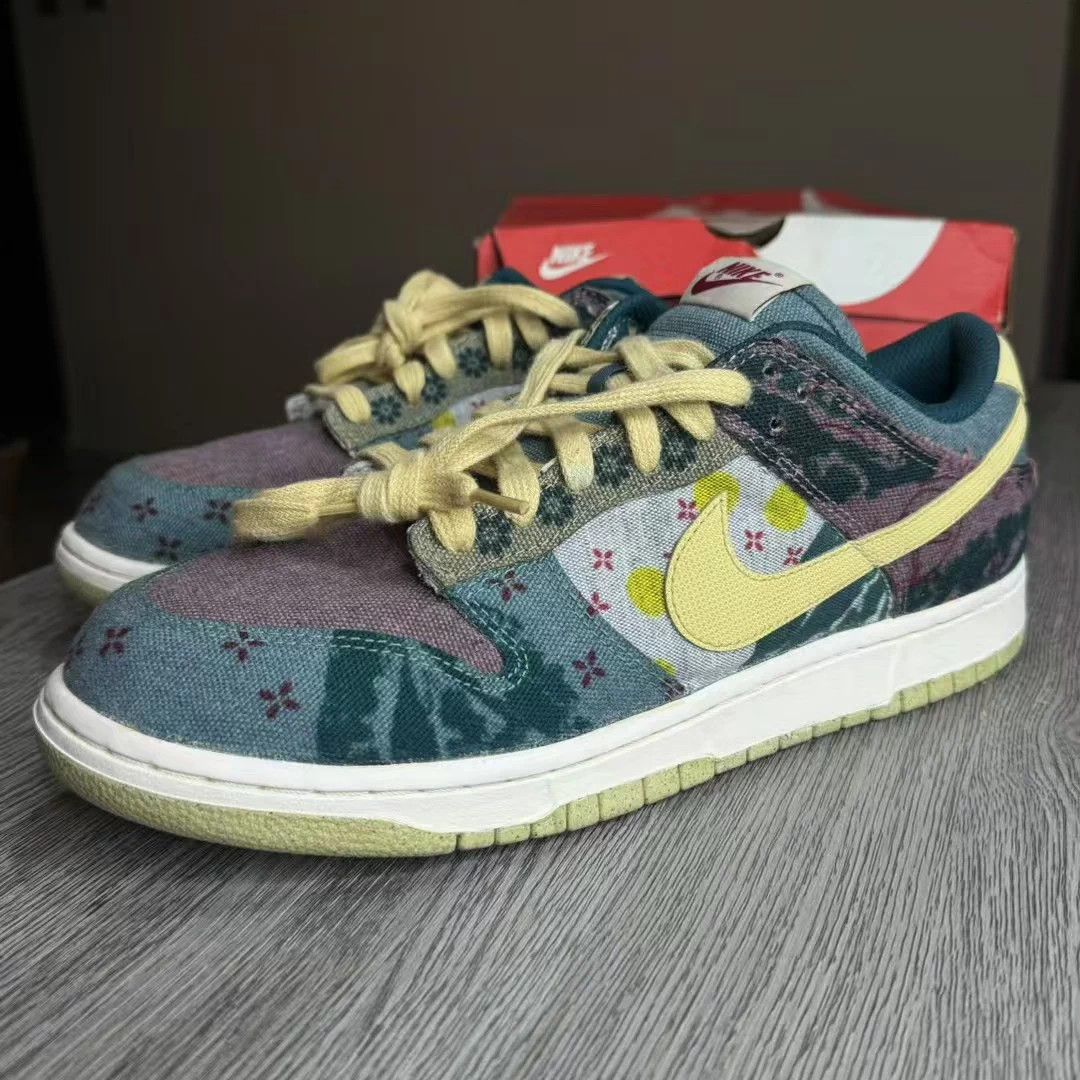 Nike Nike Dunk SP Community Garden Cashew Flower Size 44 Size US 11 / EU 44 - 1 Thumbnail