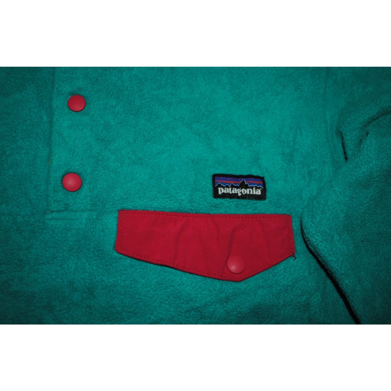 Patagonia PATAGONIA SYNCHILLA FLEECE VTG QUARTER BUTTON UP PULLOVER 80S 90S WOMEN M LADYS Size M / US 6-8 / IT 42-44 - 2 Thumbnail