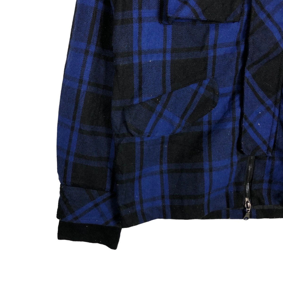 Japanese Brand 🔥Rare 90’s In The Attic Japan Jacket Tartan Design Punk Size US M / EU 48-50 / 2 - 4 Thumbnail