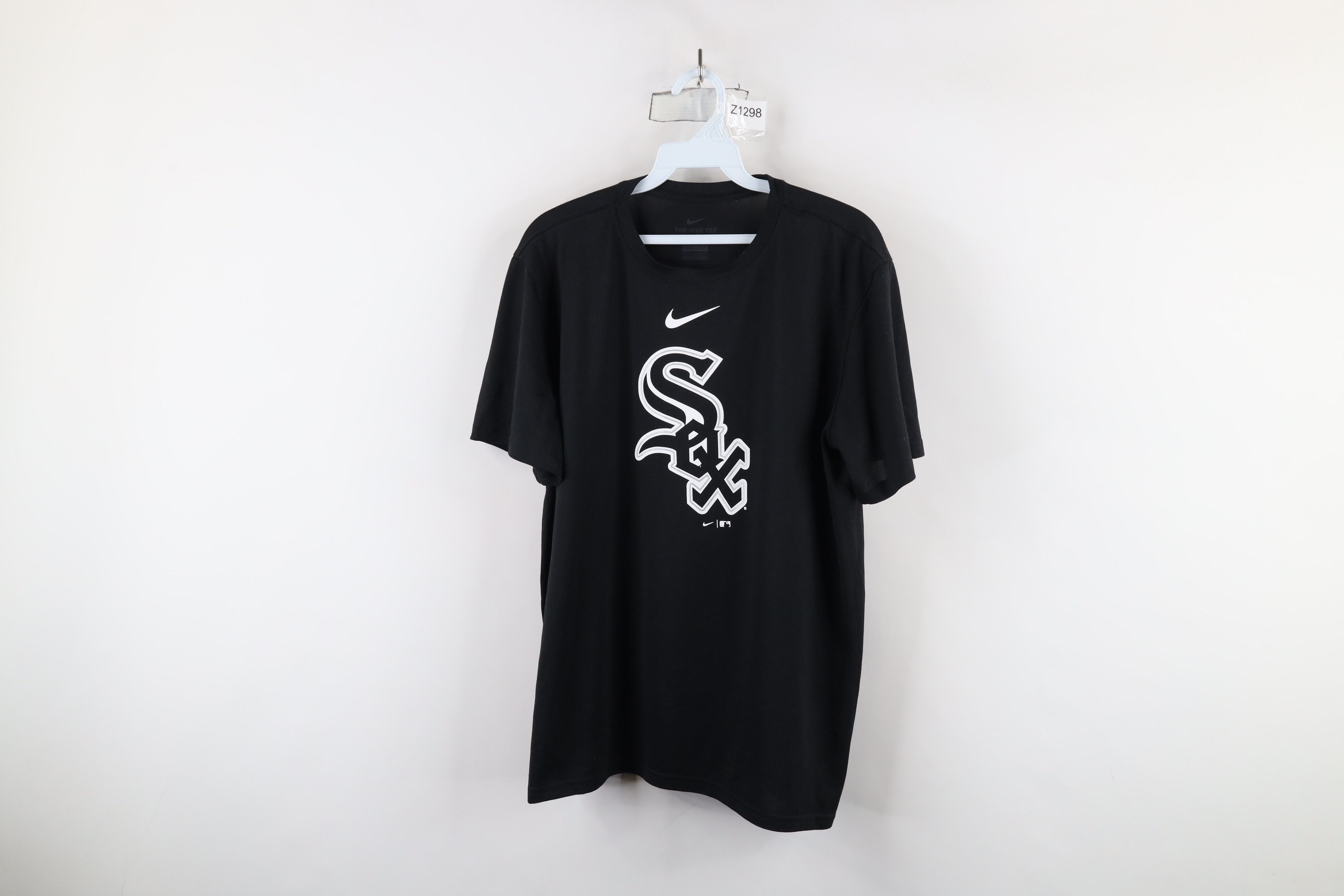 Nike × Vintage Nike Scott Center Swoosh Chicago White Sox Baseball T-Shirt Size US L / EU 52-54 / 3 - 1 Thumbnail