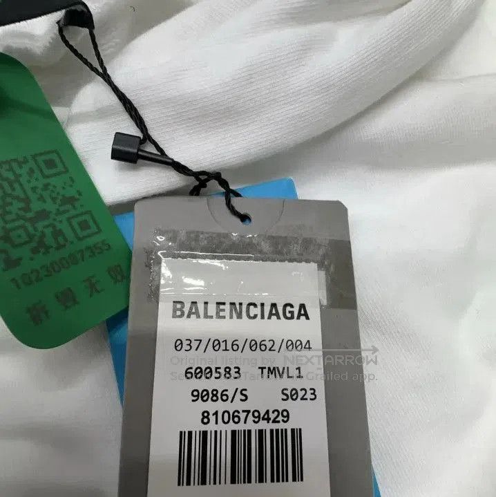 Balenciaga Balenciaga x WFP White Logo Hoodie. Size US S / EU 44-46 / 1 - 3 Thumbnail