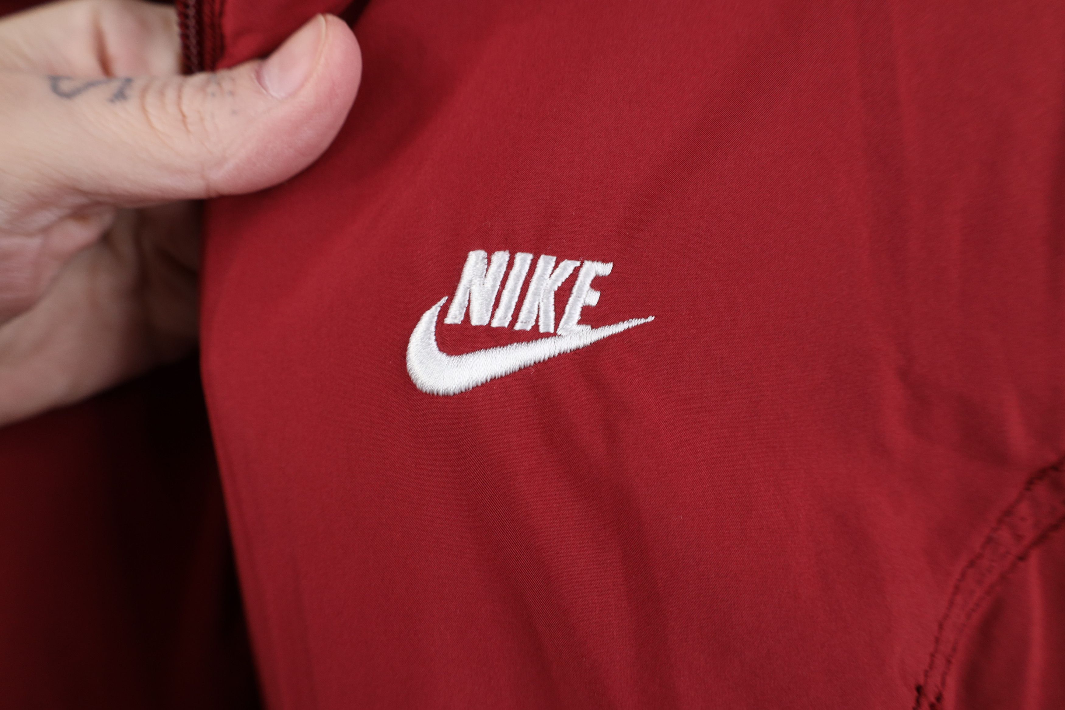 Nike Vintage Y2K Nike Swoosh Full Zip Windbreaker Jacket Size XL / US 12-14 / IT 48-50 - 4 Thumbnail