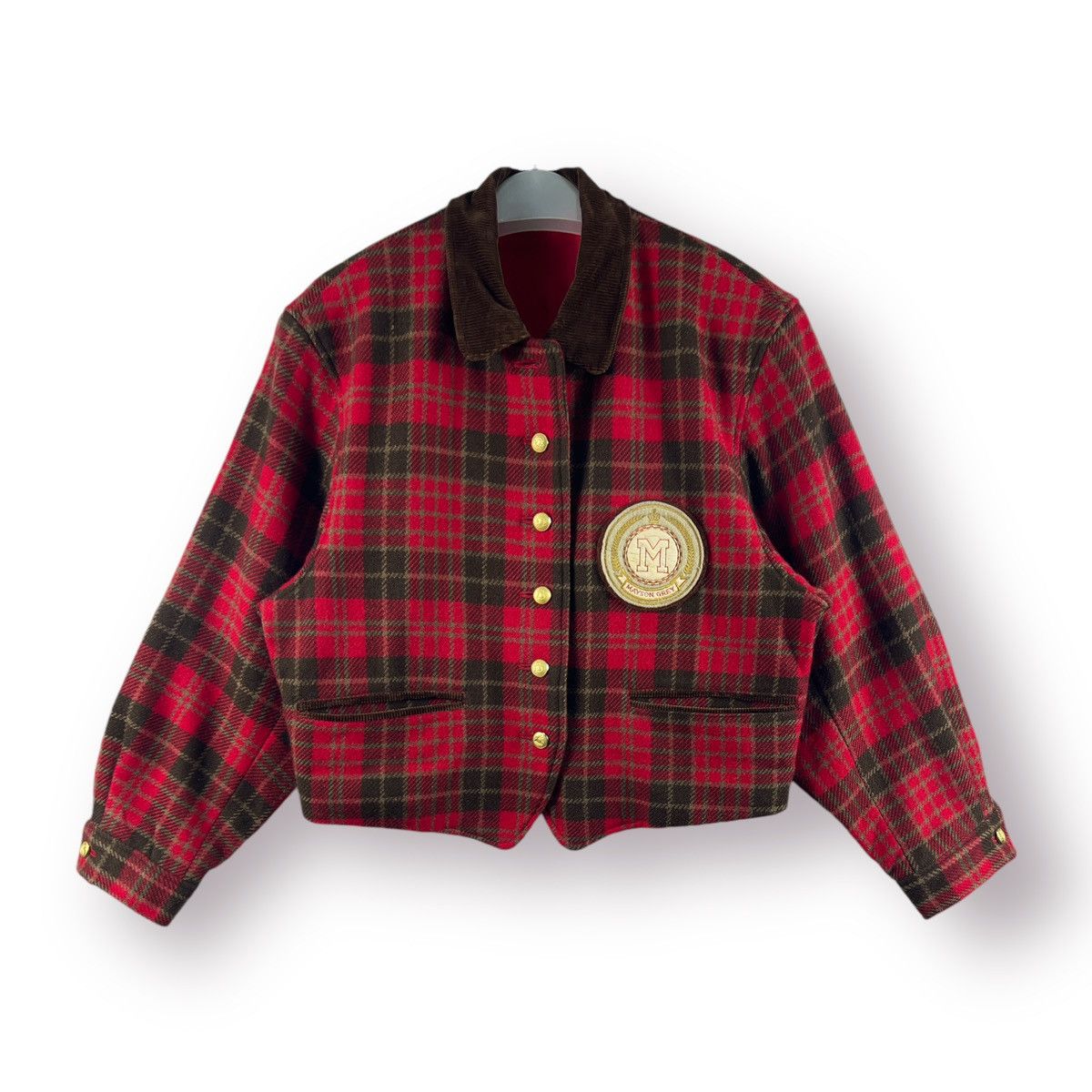 Other 🔥 BONDAGE TARTAN Nemeth inspired CROPPED JACKET Size L / US 10 / IT 46 - 1 Thumbnail