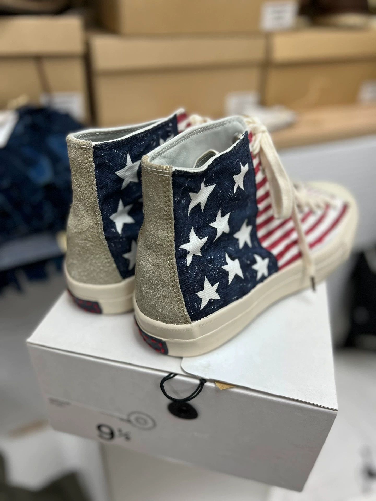 Visvim Visvim Skagway Hi Stars Men's White M9.5 Size US 9.5 / EU 42-43 - 4 Thumbnail