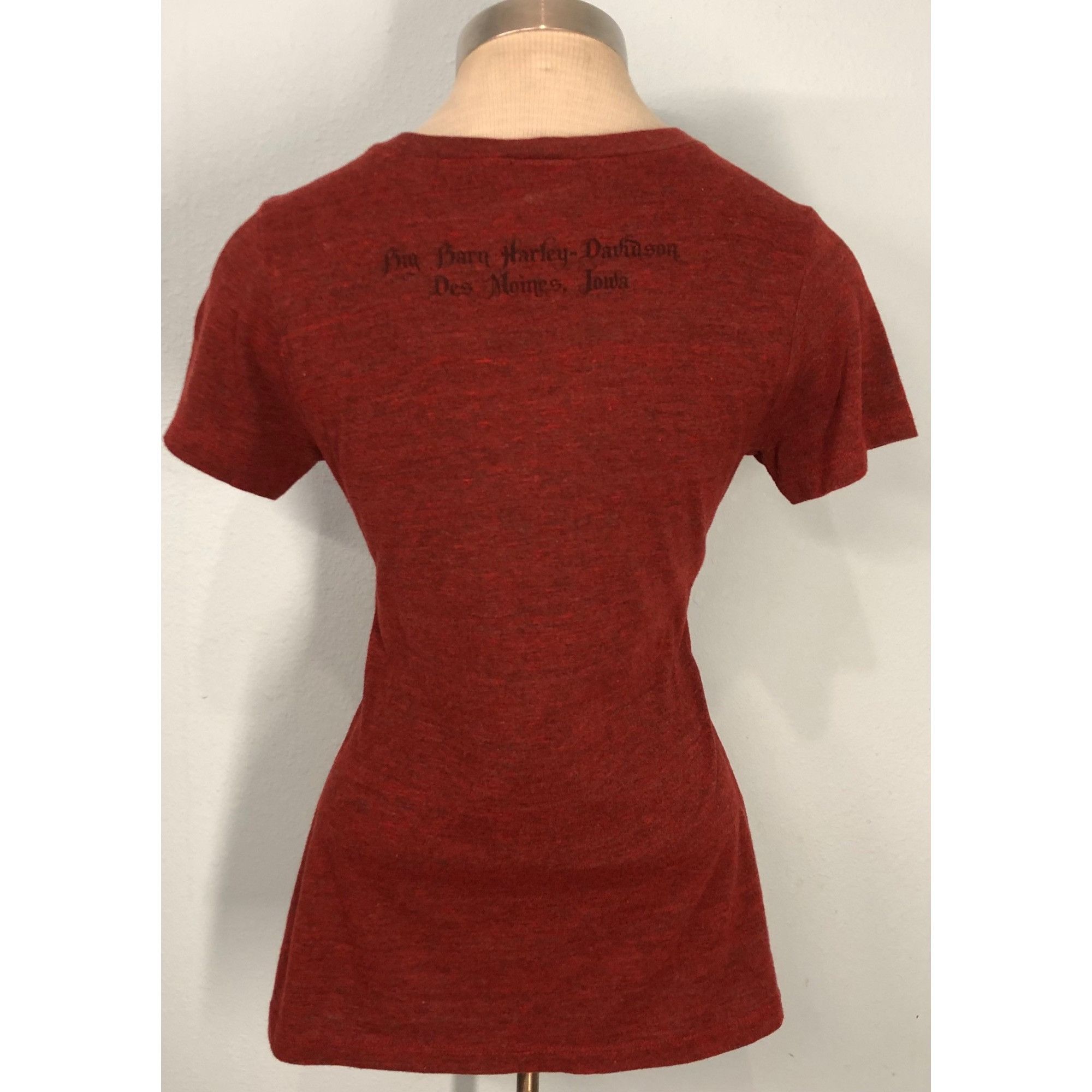 Harley Davidson Harley-Davidson Women Medium Tee Shirt With Wing Graphic Size M / US 6-8 / IT 42-44 - 2 Thumbnail