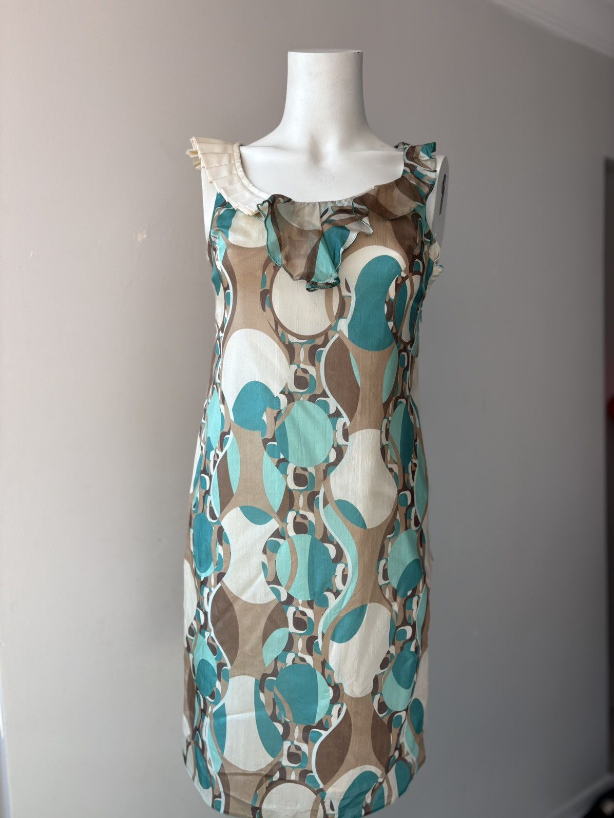 Vintage Silk dress Size S / US 4 / IT 40 - 13 Thumbnail