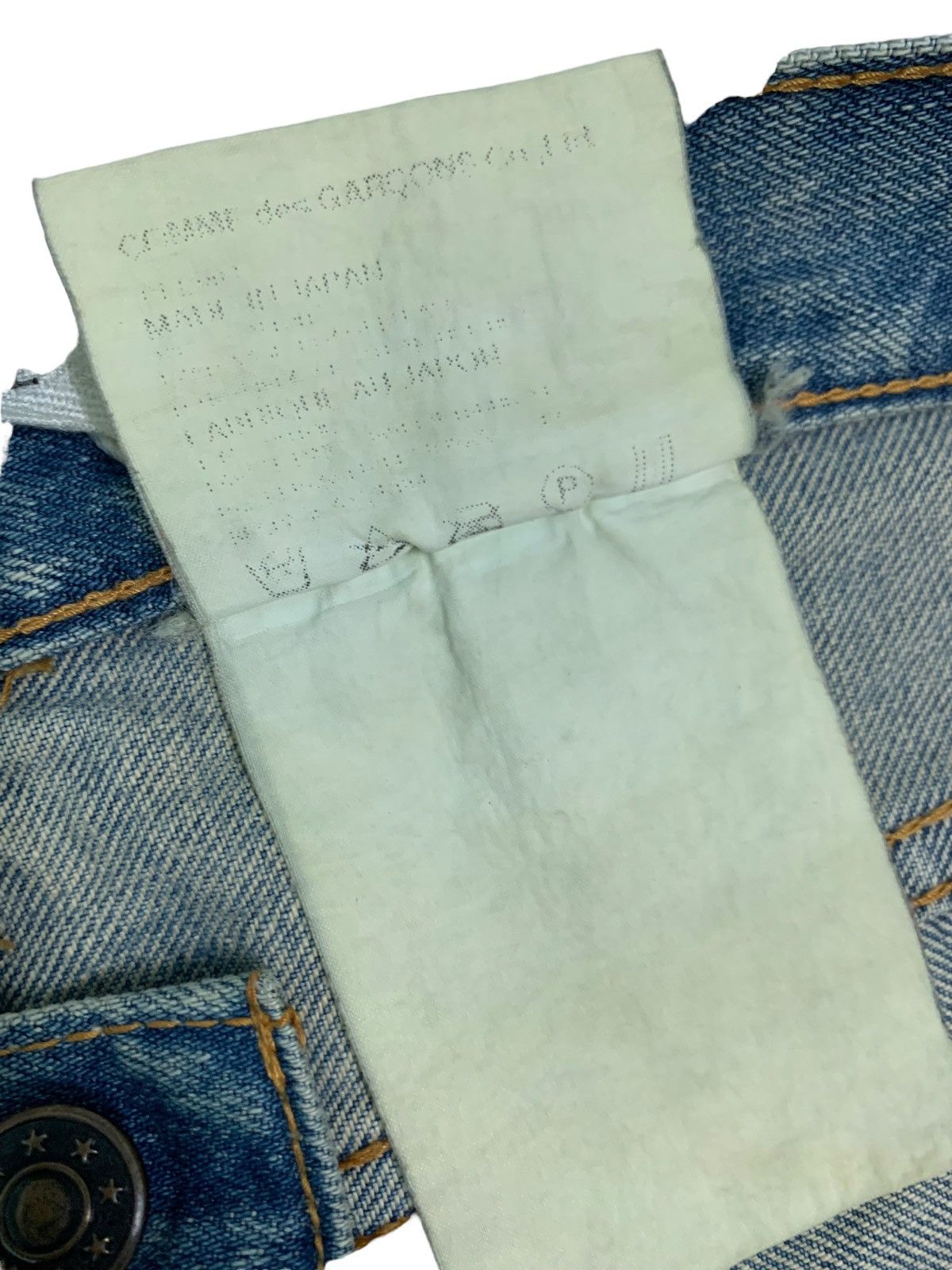 Comme des Garcons 🔥 Vintage Junya Watanabe Comme Des Garcons Selvedge Size US 32 / EU 48 - 11 Thumbnail