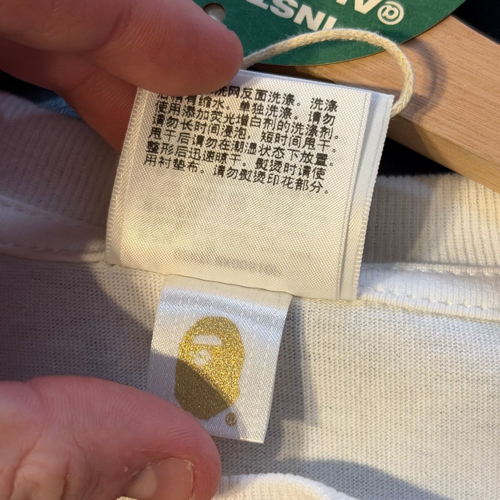 Bape ABC Camo College Logo T-Shirt