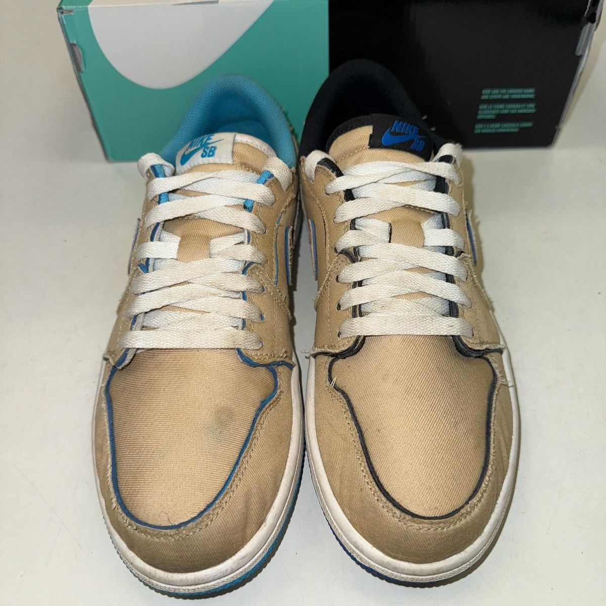 Jordan Brand Size 7 - Nike SB Air Jordan 1 Low Desert Ore CJ7891-200 Size US 7 / EU 40 - 4 Thumbnail