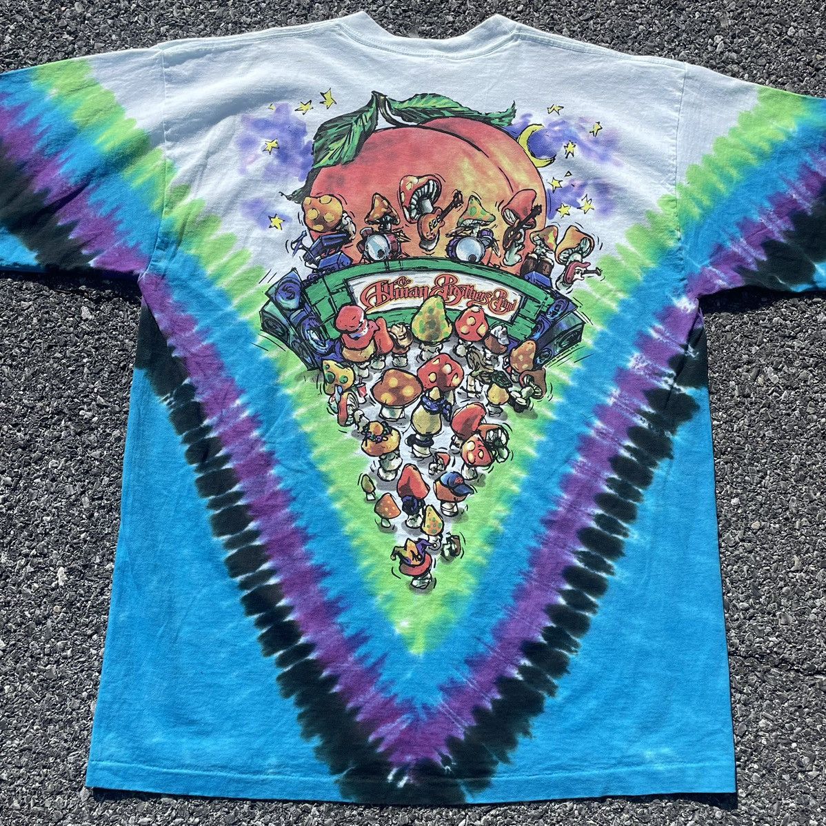 Liquid Blue NWT 1997 Allman Brothers Band Mushroom Express XL Size US XL / EU 56 / 4 - 3 Thumbnail