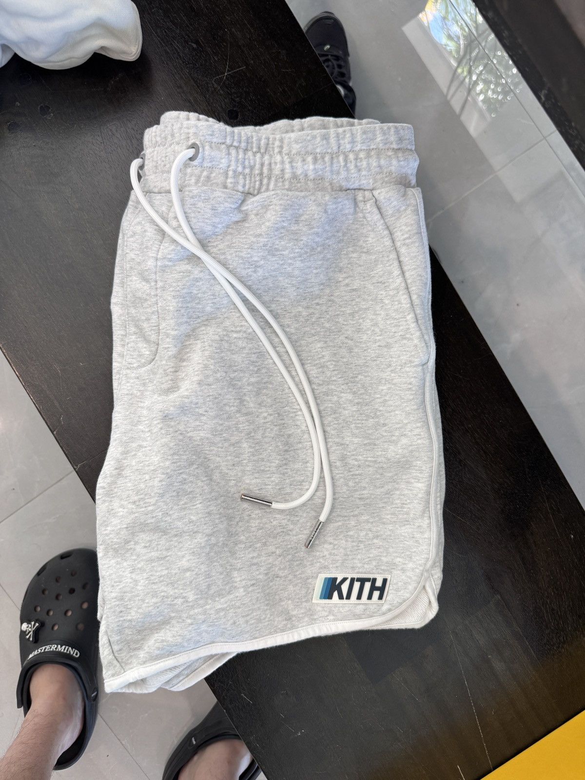 Kith Kith Mens Alden Pocket Shorts Grey Size XL Size US 36 / EU 52 - 2 Thumbnail