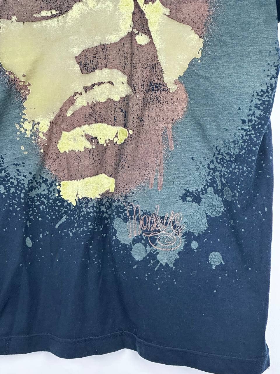 Band Tees × Jimi Hendrix × Vintage Vintage Y2K Jimi Hendrix Grunge Legend AOP T Shirt Size US M / EU 48-50 / 2 - 5 Thumbnail
