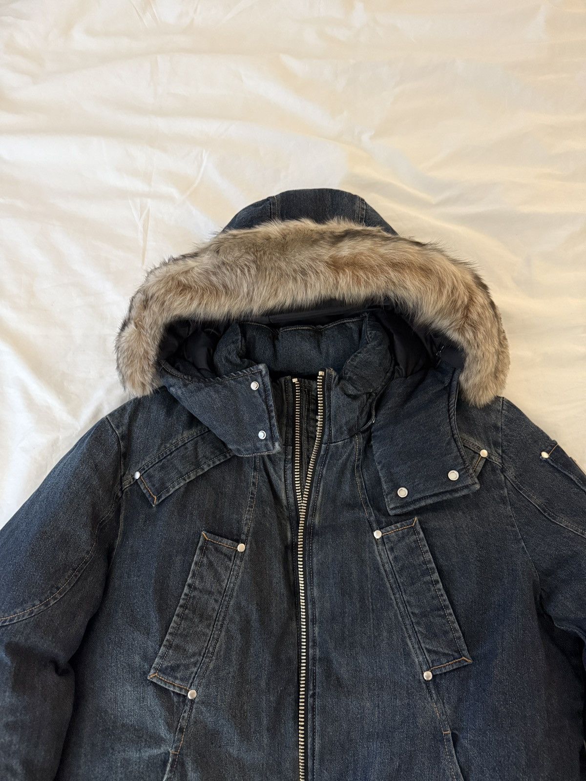 Moose Knuckles Moose Knuckles x Evisu Denim Bomber Size US L / EU 52-54 / 3 - 14 Thumbnail
