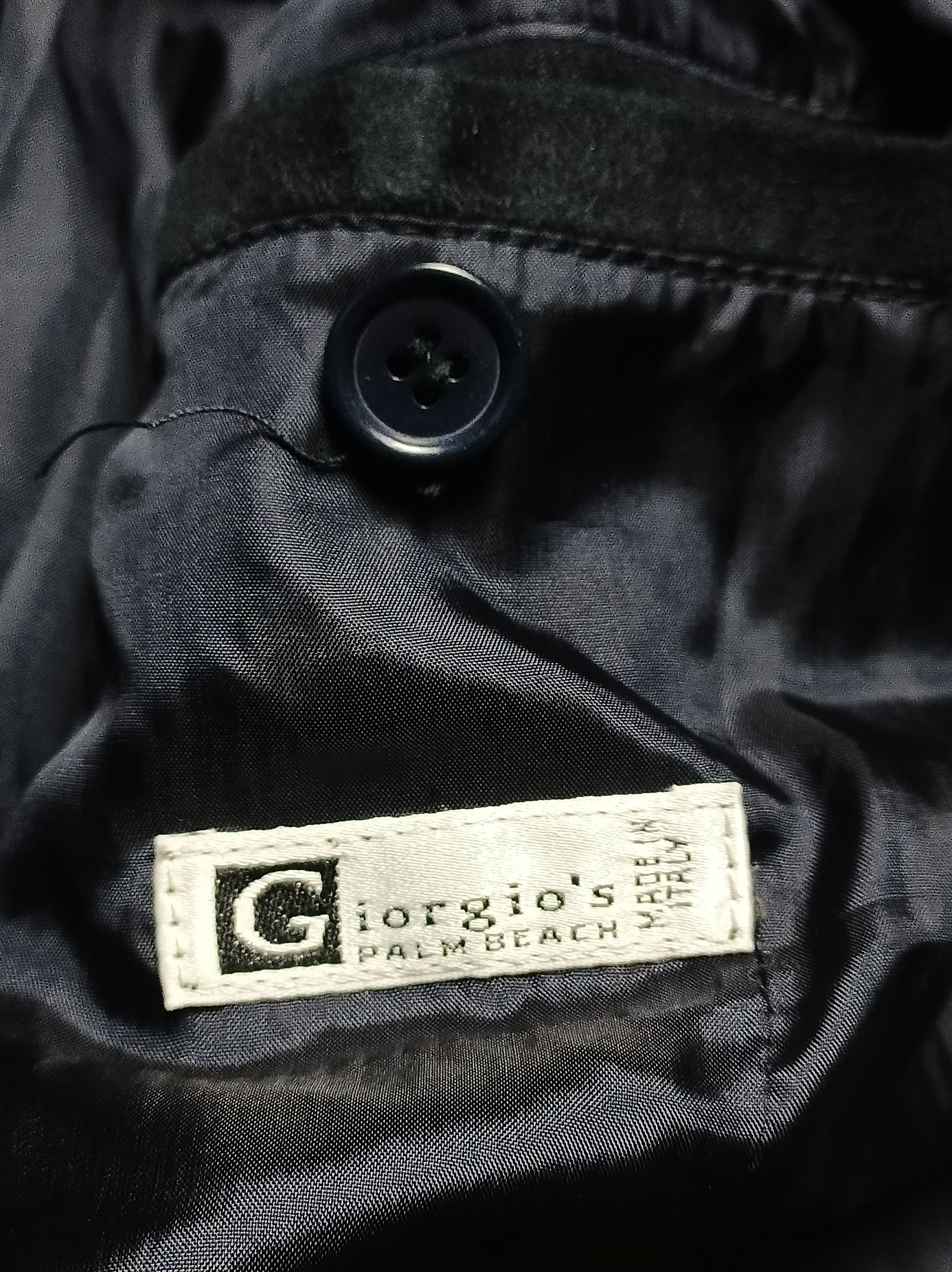 Other Giorgio's Palm Beach Suede Leather Navy Men Jacket Size IT52 Size US L / EU 52-54 / 3 - 9 Thumbnail