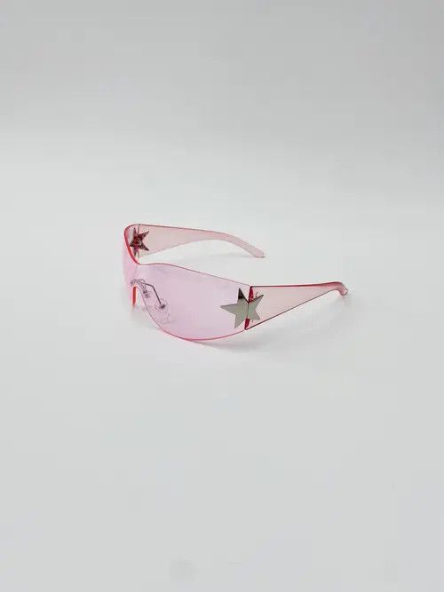 VIBE Star Frame Rimless Sunglasess Vintage y2k 90’s Size ONE SIZE - 2 Thumbnail