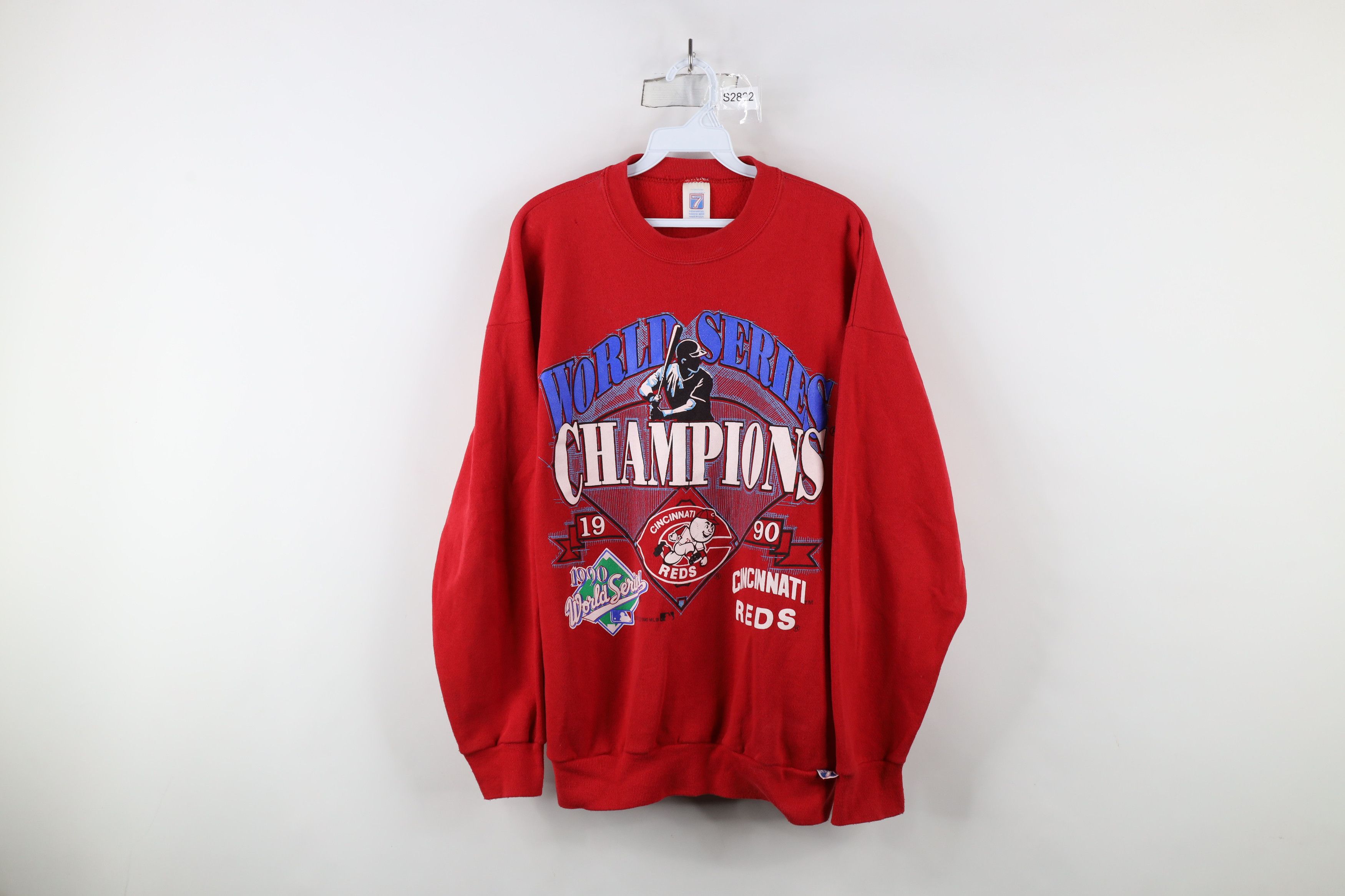 Vintage 90s Champs Cincinnati Reds Baseball Sweatshirt USA