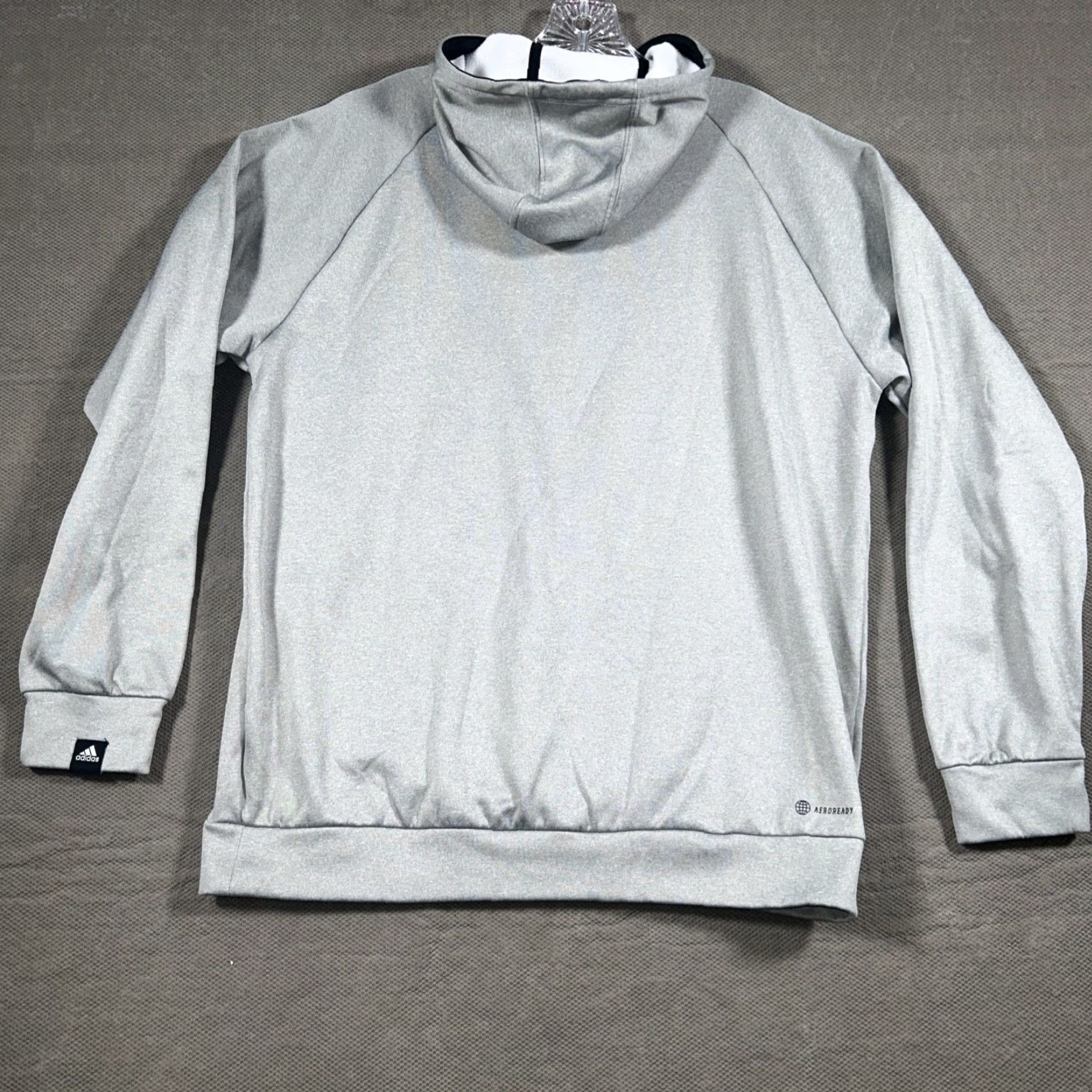 Adidas Adidas Hoodie Training Aeroready Sweatshirt Gray L Men Regular Long Sleeve Size US L / EU 52-54 / 3 - 7 Thumbnail