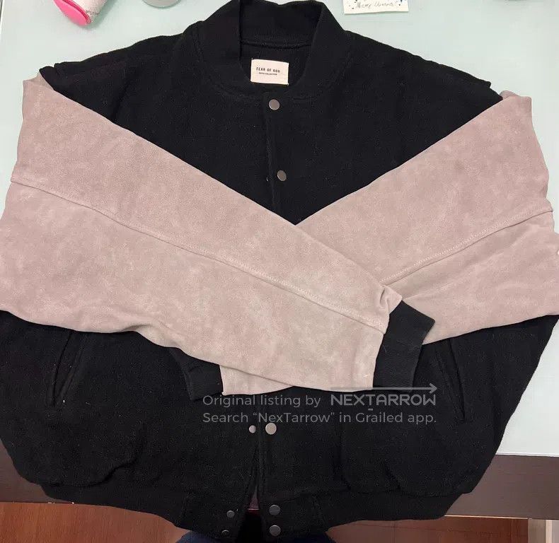 Fear of God Fear of God Season 6 Baseball Jacket Size US L / EU 52-54 / 3 - 3 Thumbnail